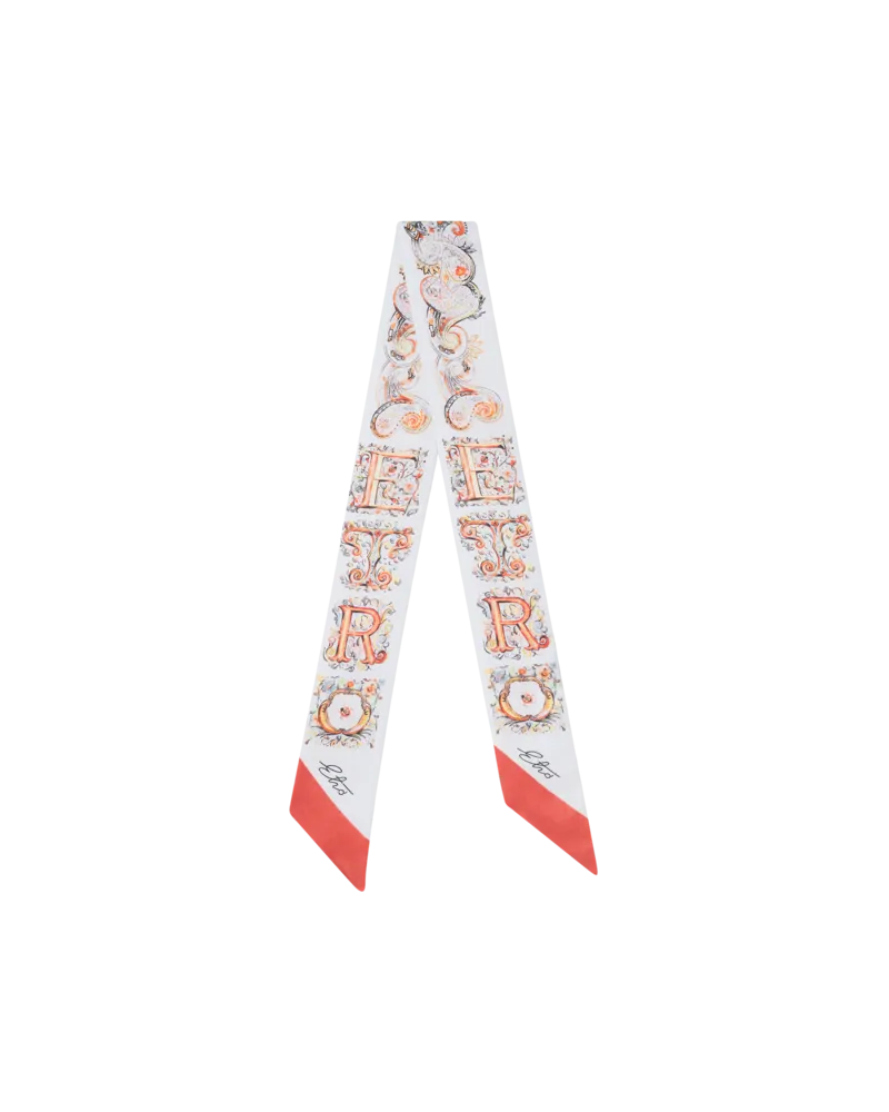 Etro Paisleyna Aus Seide Mit Logo Und Floralem Paisley-motiv, Damen, Pulverblau Pulverblau