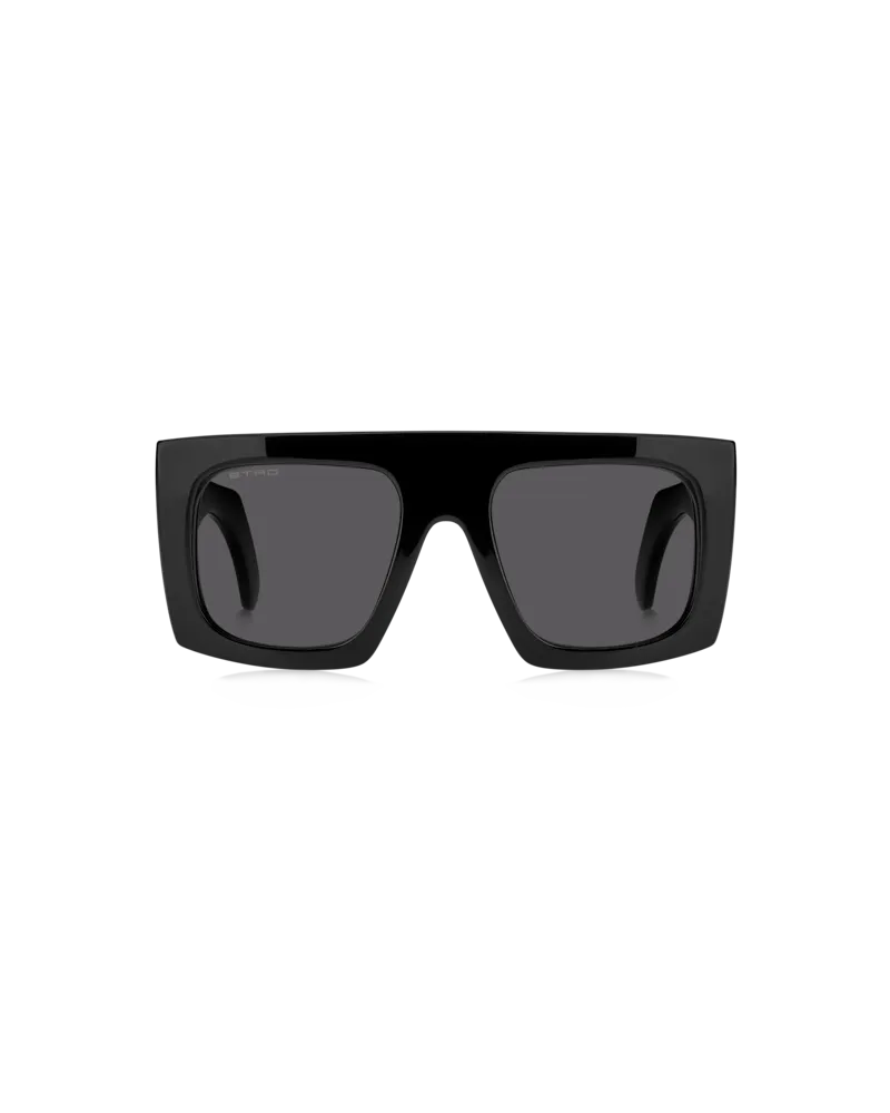 Etro Etroscreen Sonnenbrille, Damen, Schwarz Schwarz
