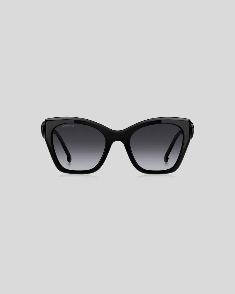 Etro Etropaisley-sonnenbrille, Damen, Schwarz Schwarz