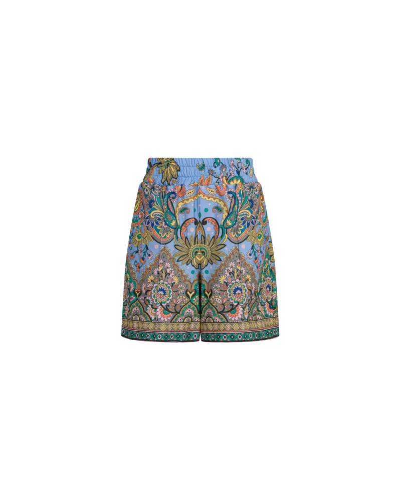 Etro Shorts Mit Platziertem Print, Multicolor, Größe Multicolor