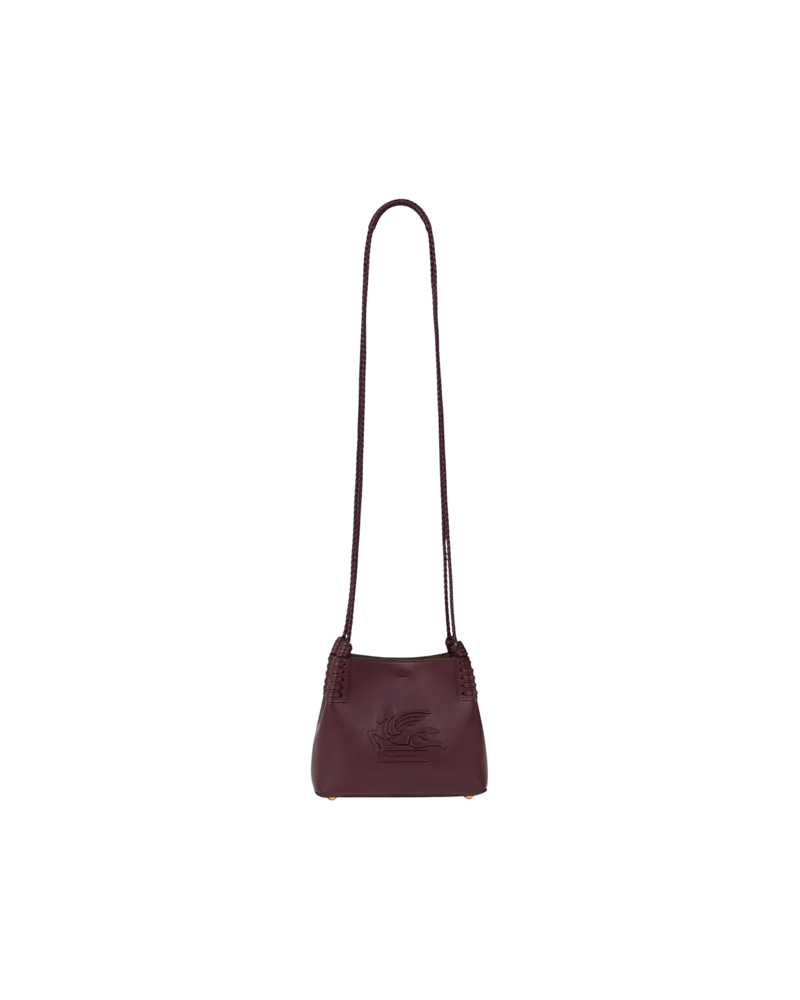 Etro Shoppingtasche Libra Mini, Damen, Bordeaux Bordeaux