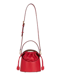 Etro Handtasche Saturno Mittelgross, Rot Rot