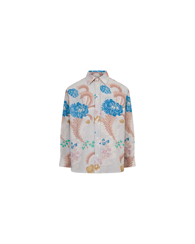 Etro Hemdbluse Mit Paisley- Und Blumenmotiven, Multicolor, Größe Multicolor