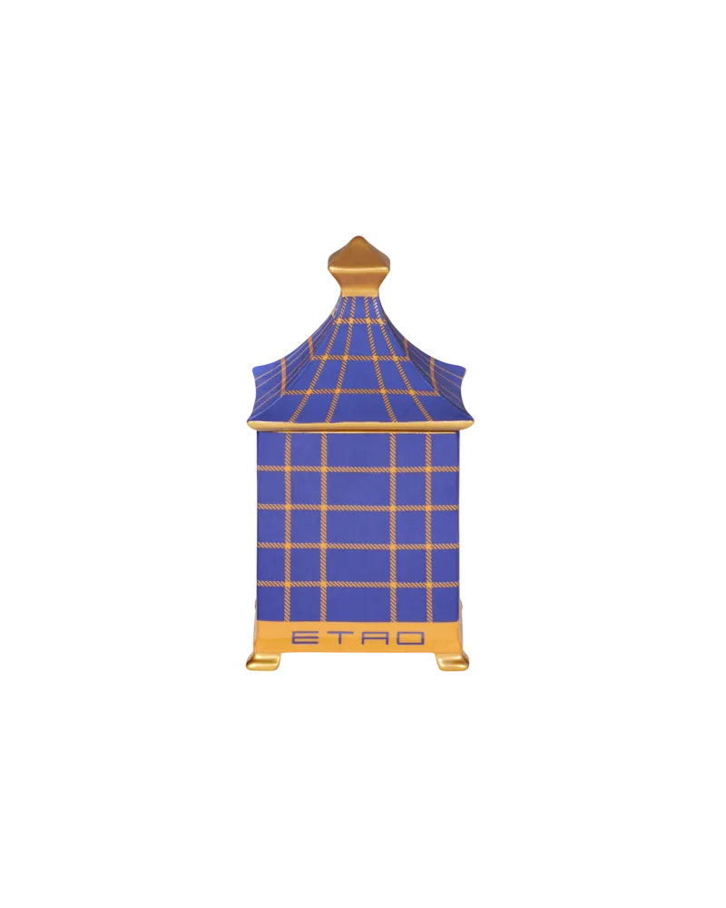 Etro Pagode Porzellankerze, Violett Violett