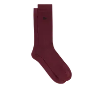 Socken Aus Einer Baumwollmischung Mit Pegaso-logo, Herren, Bordeaux, Größe