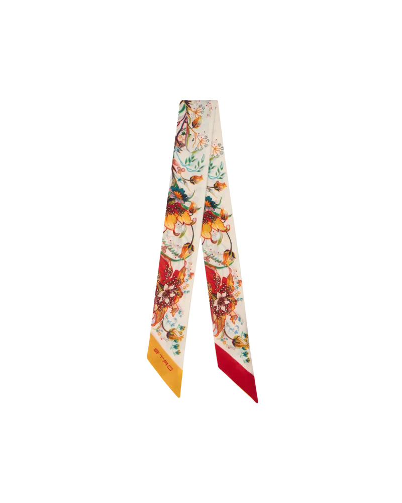 Etro Paisleyna Aus Seidentwill Mit Floralem Motiv, Herren, Multicolor Multicolor
