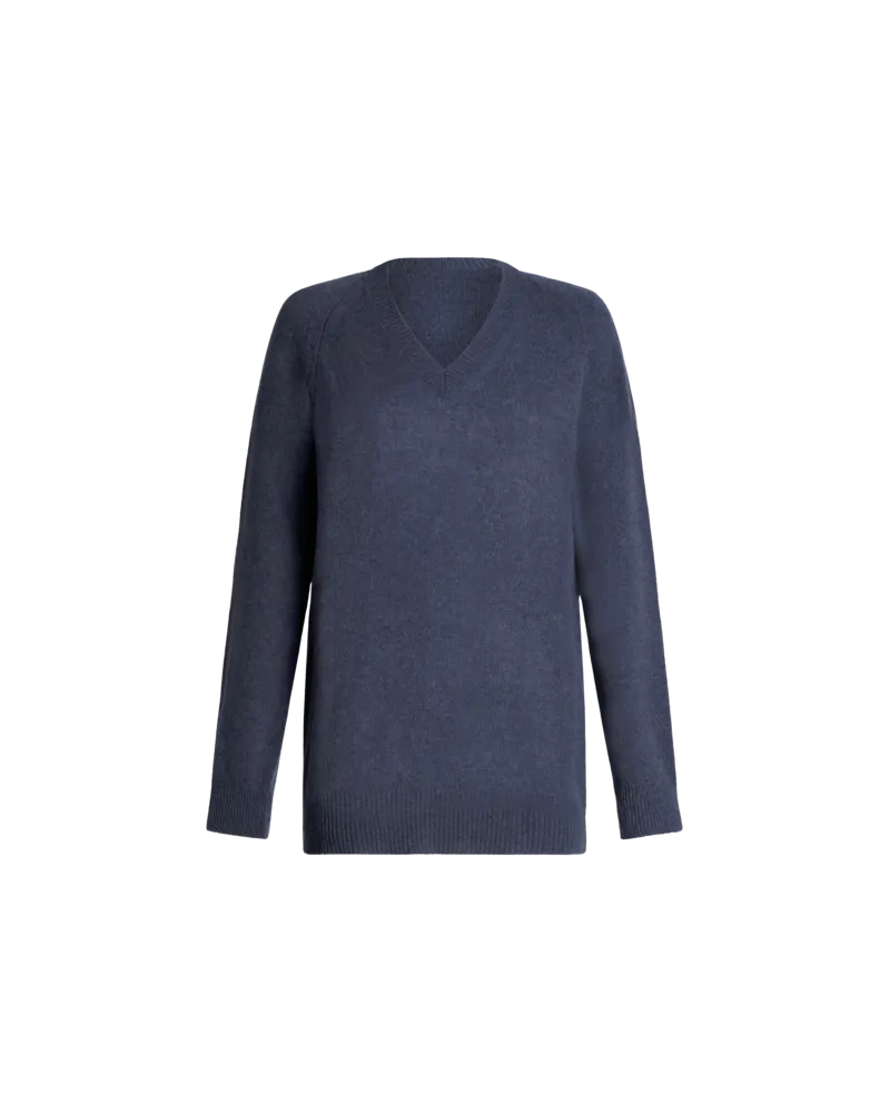 Etro Kaschmirpullover, Damen, Navyblau Navyblau