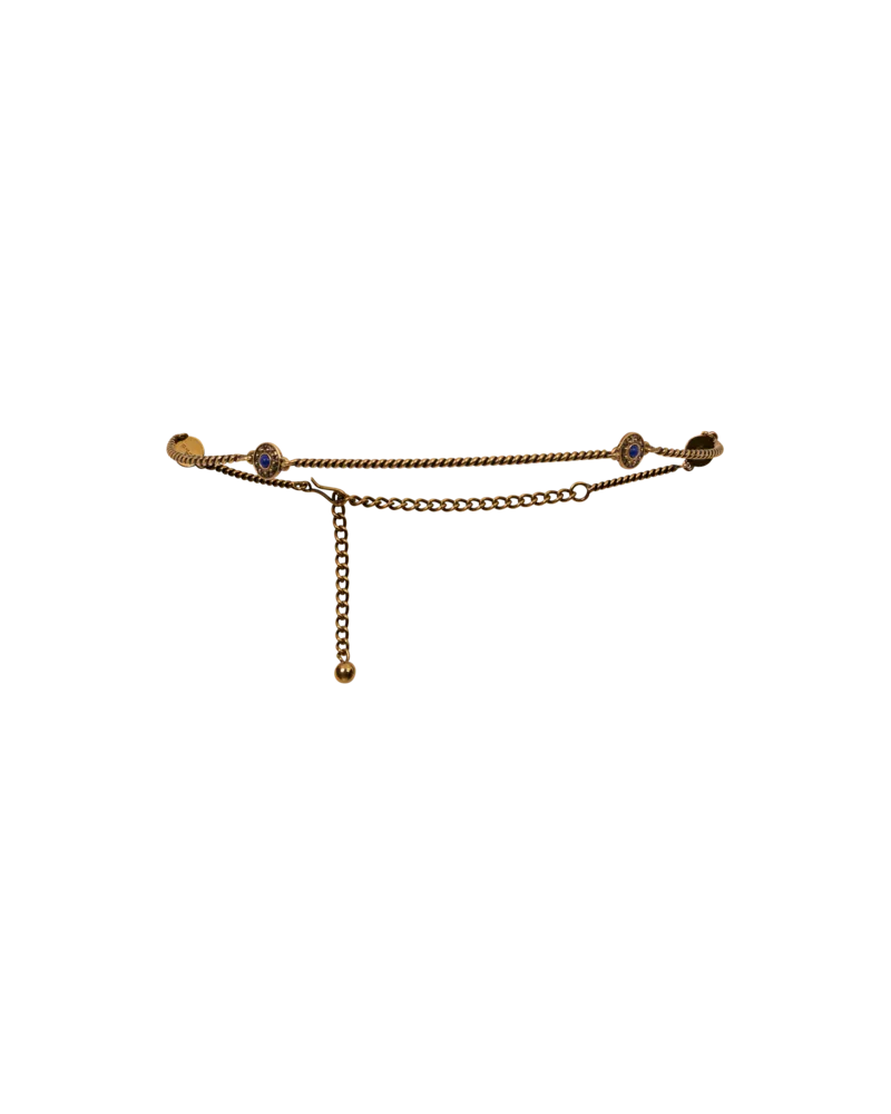 Etro Gürtel Aus Metall Mit Schmucksteinen, Damen, Gold, Größe Gold
