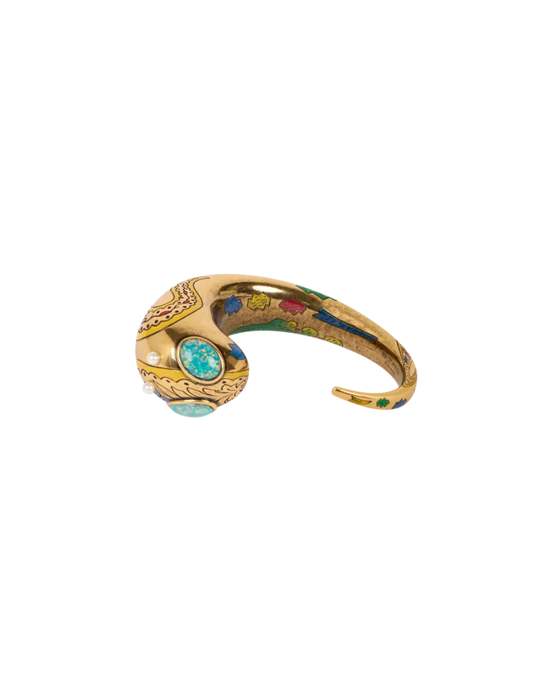 Etro Armreif Alien, Damen, Gold, Größe Gold