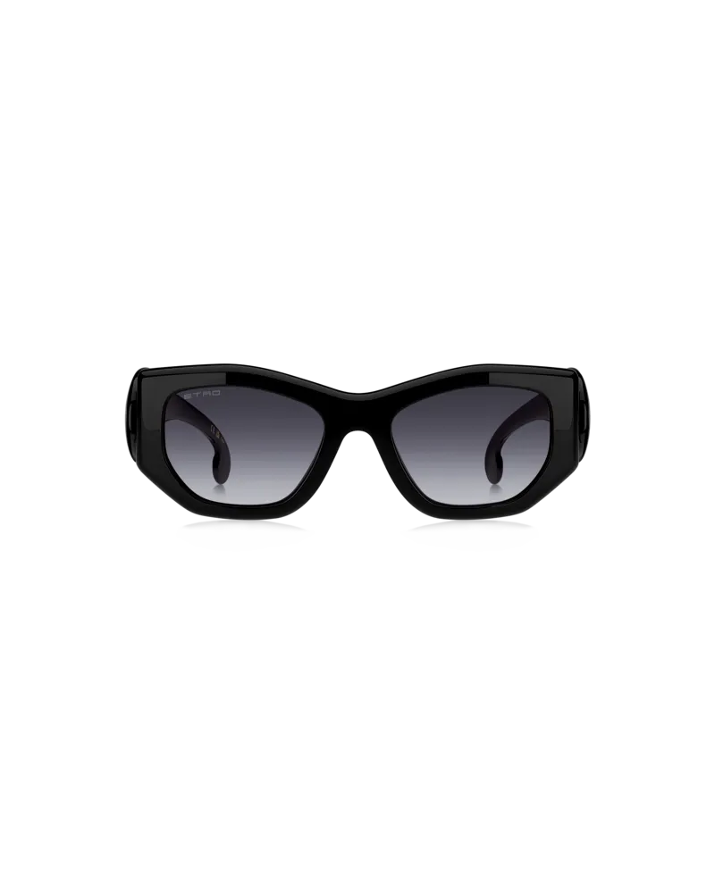 Etro Etropaisley-sonnenbrille, Damen, Schwarz Schwarz