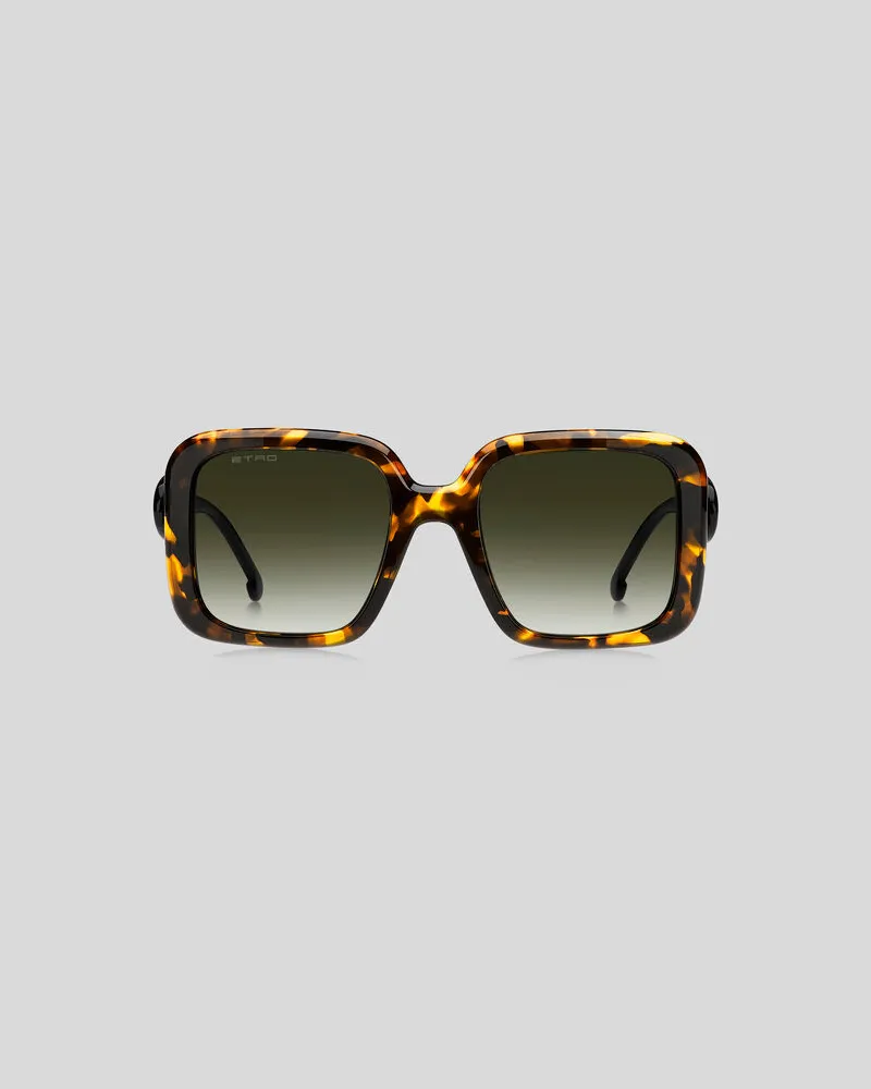 Etro Sonnenbrille Etromania, Damen, Braun Braun