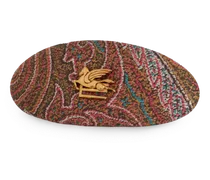 Ovale Paisley Haarspange Mit Pegaso, Damen, Multicolor