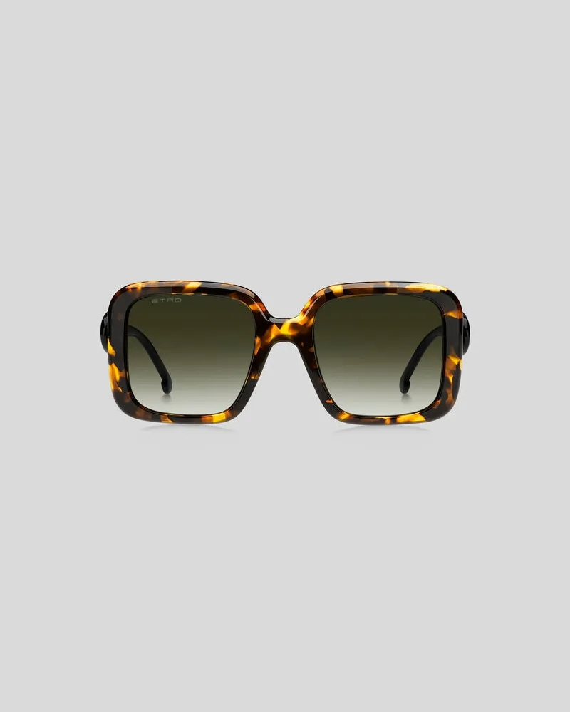 Etro Sonnenbrille Etromania, Damen, Braun Braun