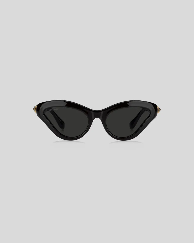 Etro Sonnenbrille Etrodrop, Damen, Schwarz Schwarz
