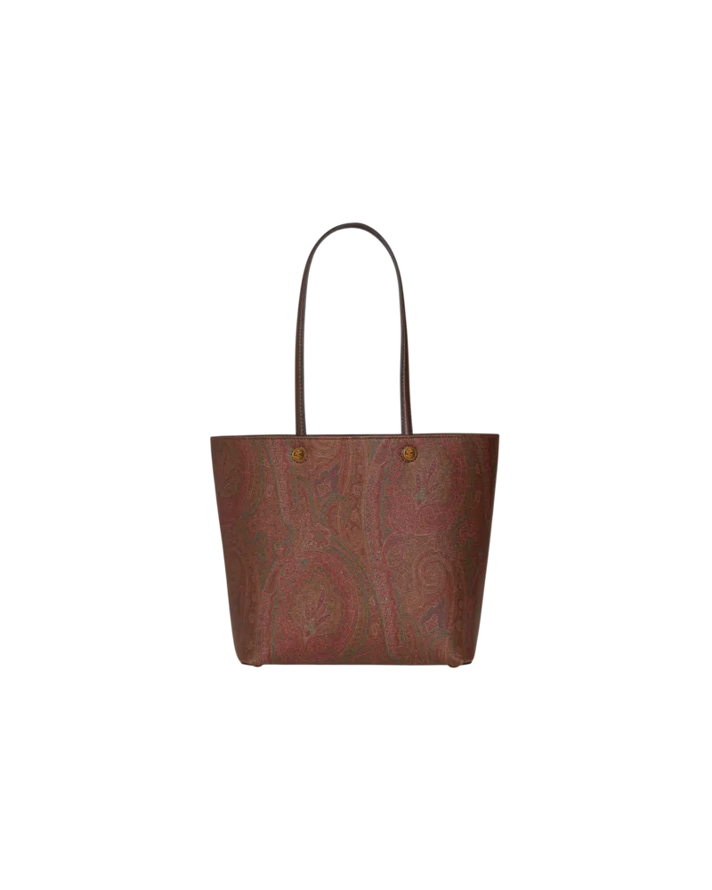 Etro Handtasche Etro Essential Mittelgross In Arnica Mit Pochette, Damen, Braun Braun