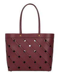 Etro Shopping-bag Mit Cut-out-details Mittelgross, Damen, Bordeaux Bordeaux