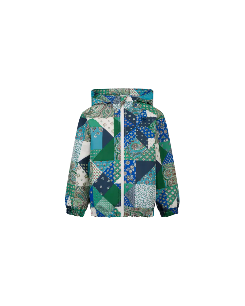 Etro Jacke Mit Patchworkmotiv Und Pegaso, Multicolor, Größe Multicolor