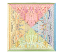 Einstecktuch Aus Seide Mit Druck, Herren, Grün