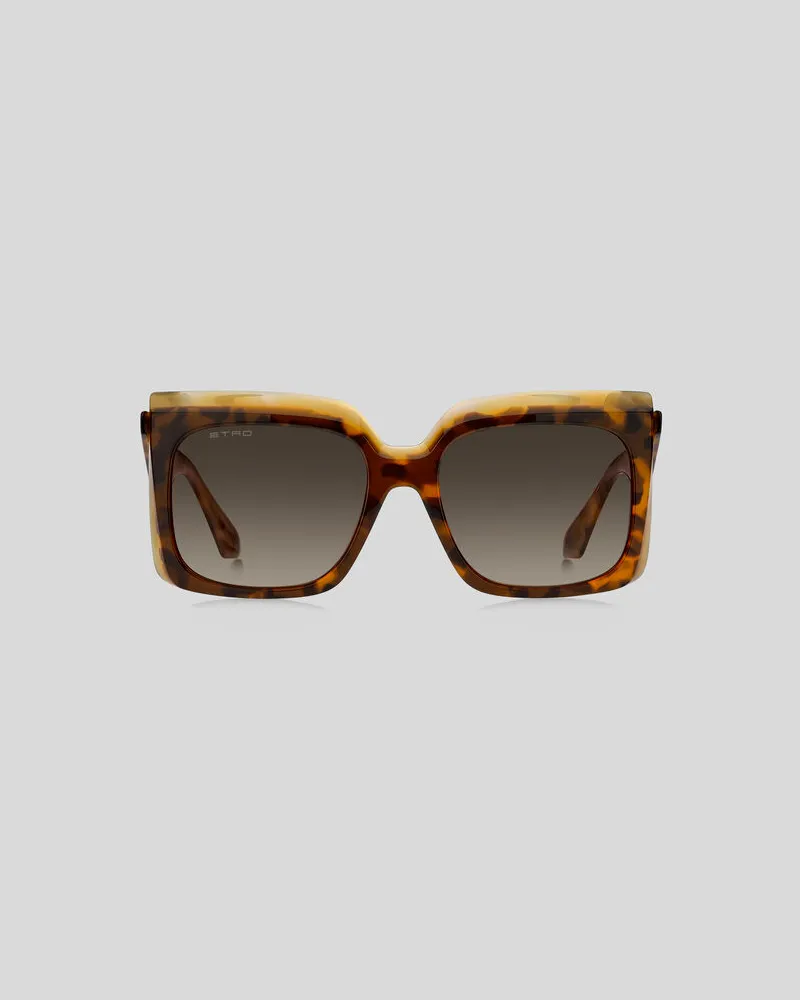 Etro Sonnenbrillen Etro Tailoring, Damen, Braun Braun