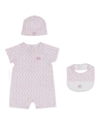 Etro Maternity Set (3 Teile) Mit Geschenkbox, Rosa Rosa