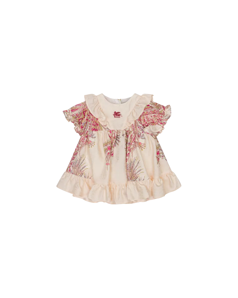 Etro Jacquard-kleid Aus Satin Mit Floralem Paisley-print, Multicolor, Größe Multicolor