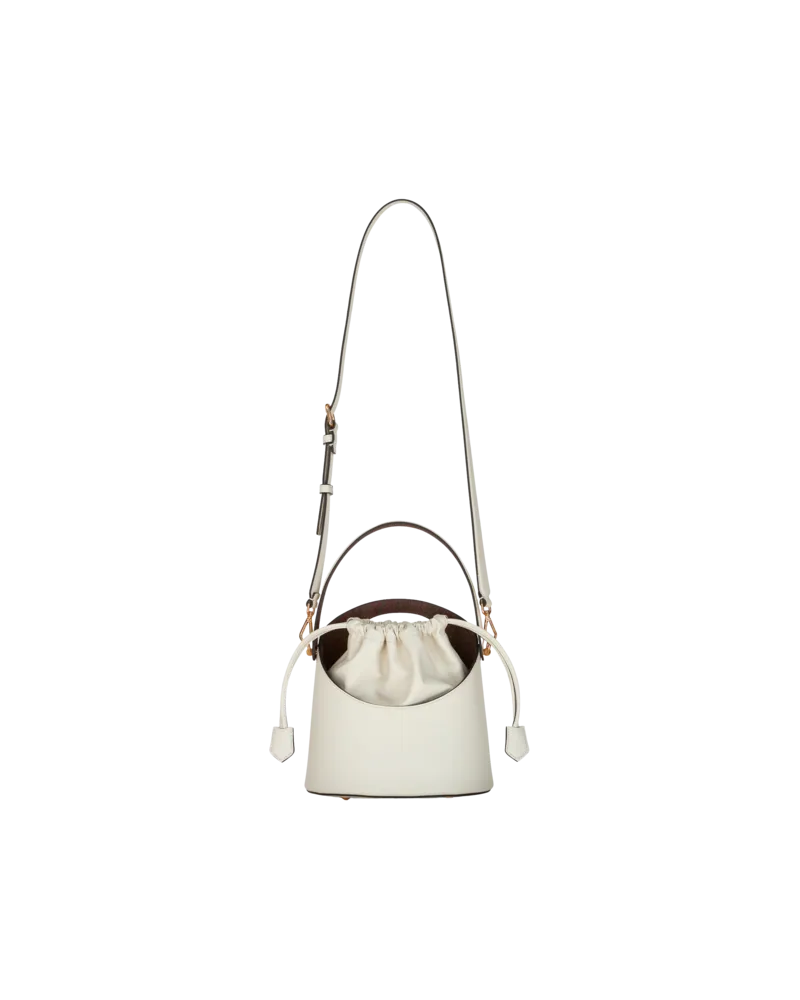 Etro Handtasche Saturno Mittelgross, Damen, Weiß Weiß