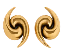 Ohrhänger Mit Paisley, Damen, Gold