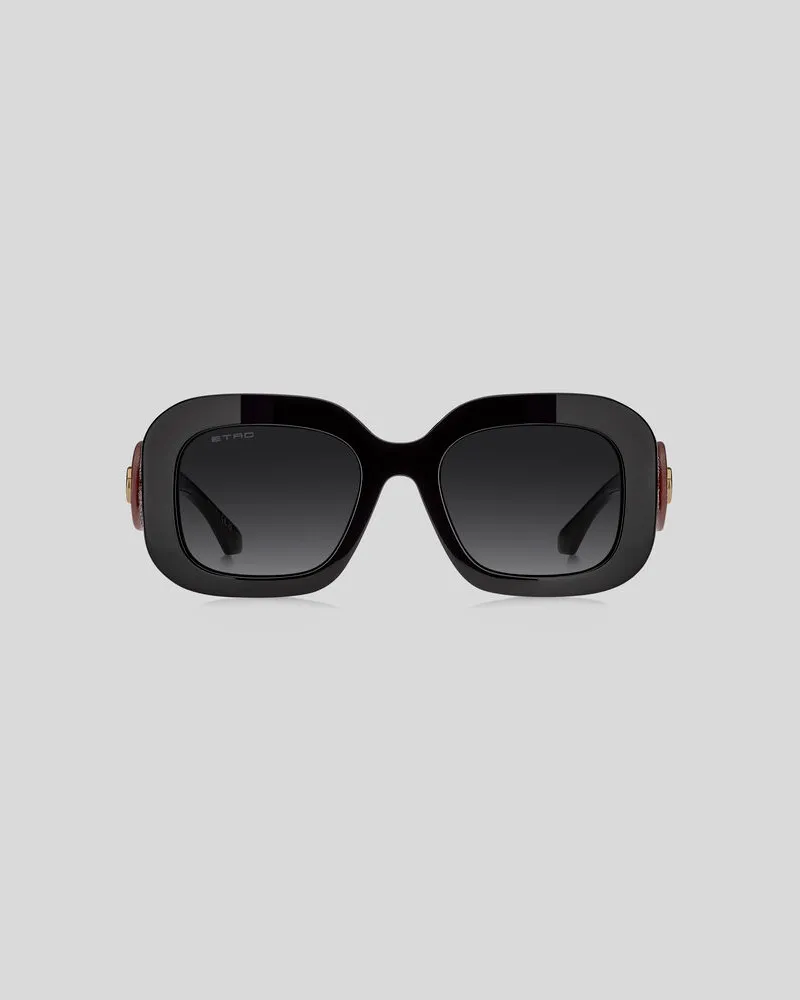 Etro Sonnenbrillen Arnica, Damen, Schwarz Schwarz