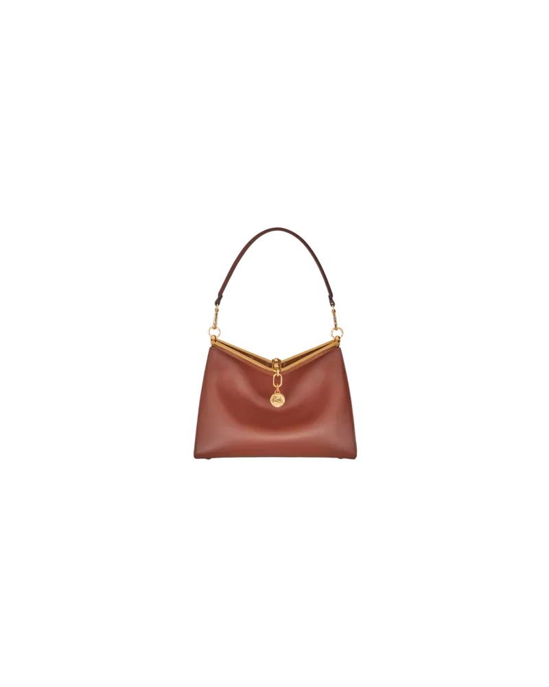 Etro Mittlere Vela Handtasche, Damen, Braun Braun