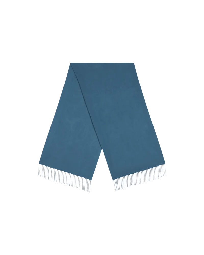 Etro Schal Aus Wolle Mit Jacquard-paisley-muster, Damen, Hellblau Hellblau