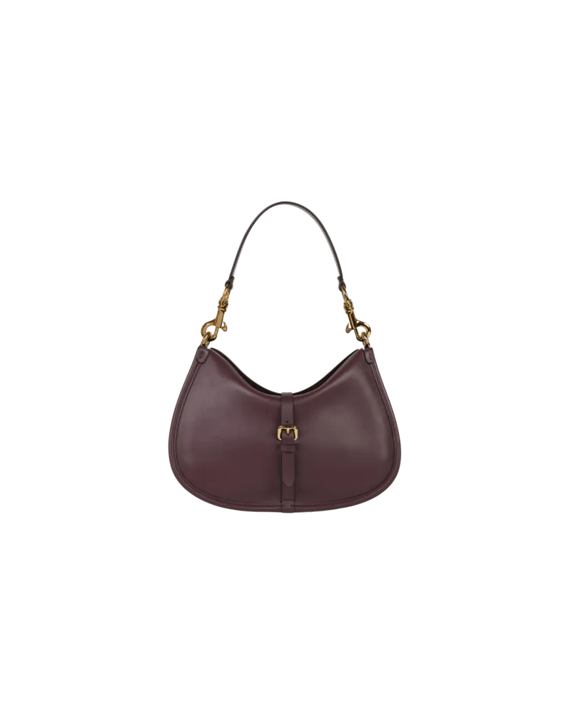 Etro Tasche Pony Mittelgross Aus Leder, Damen, Bordeaux Bordeaux