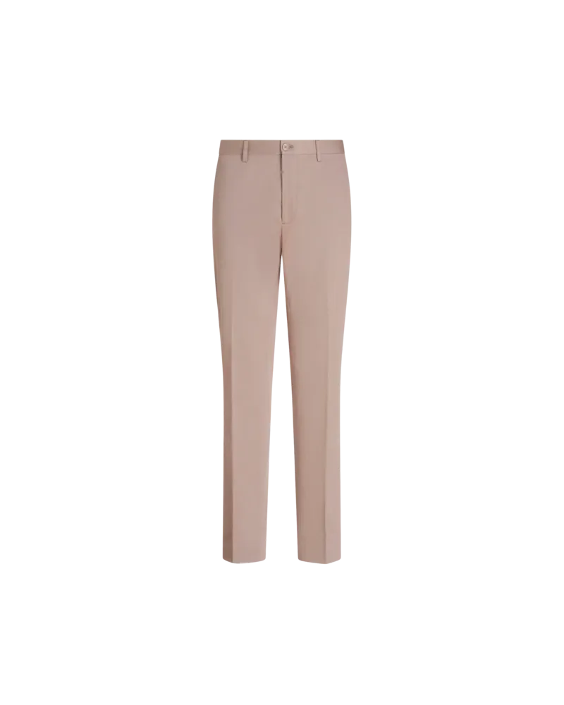 Etro Hose Aus Baumwollstretch, Beige Beige