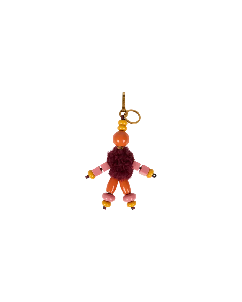 Etro Charm Männchen, Damen, Orange Orange