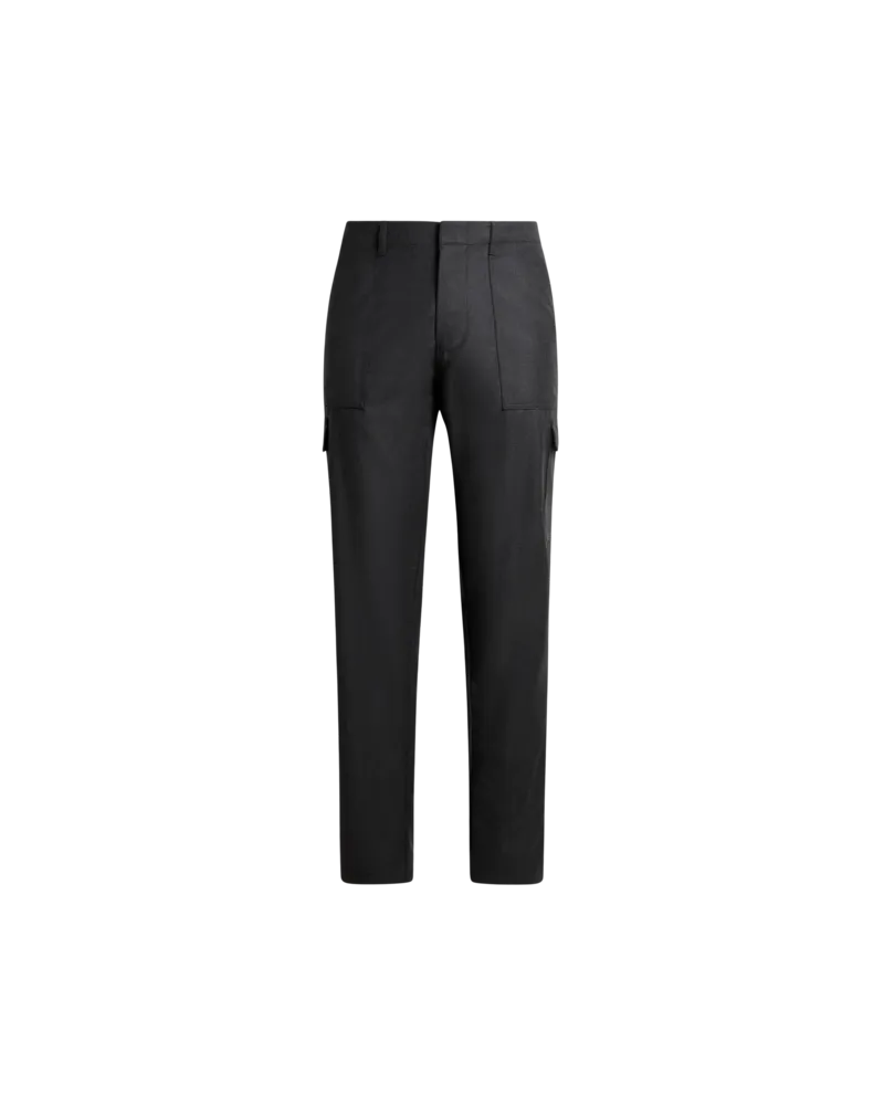 Etro Cargohose Aus Wolle, Herren, Grau, Größe Grau