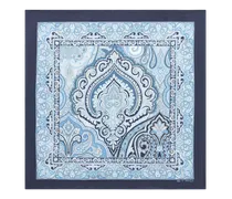 Einstecktuch Aus Seide Mit Paisleymotiv, Herren, Hellblau