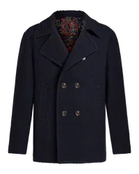 Etro Peacoat Aus Wolle, Herren, Navyblau Navyblau