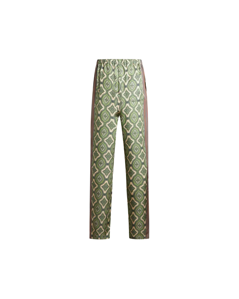 Etro Hose Im Pyjama-stil, Herren, Grün, Größe Grün