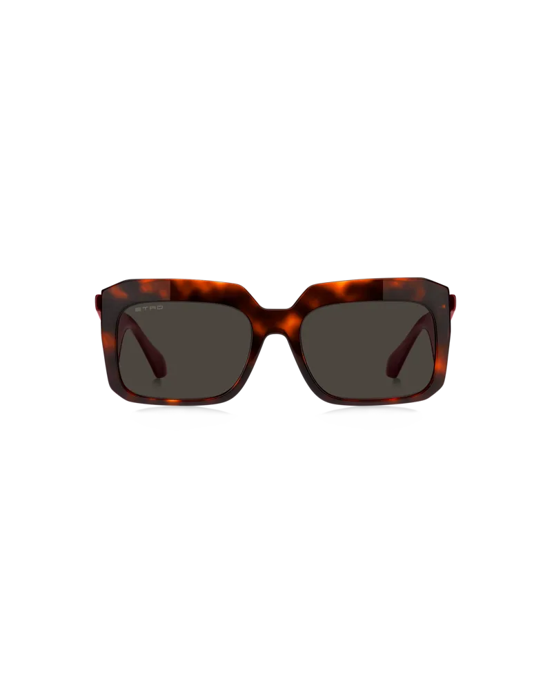 Etro Etro Tailoring-sonnenbrille, Damen, Braun Braun