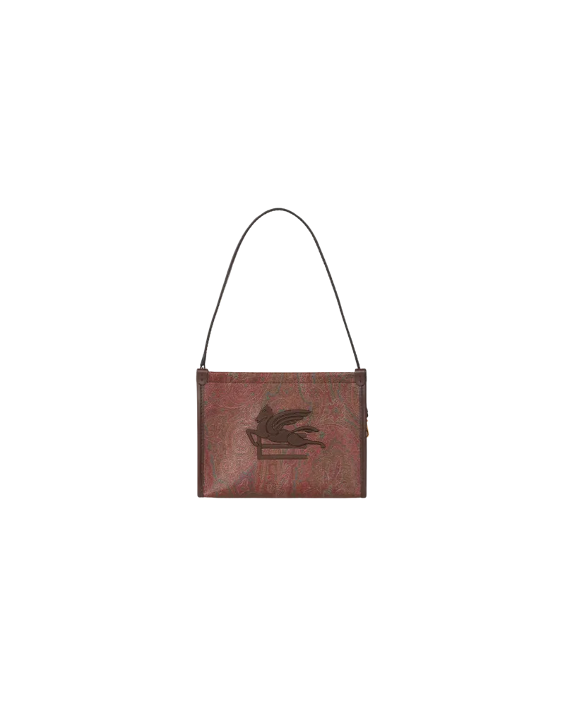 Etro Arnica-pouch Mit Pegaso, Damen, Braun Braun