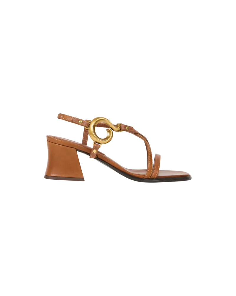 Etro Sandalen Mit Paisley-detail, Damen, Kamel, Größe Kamel