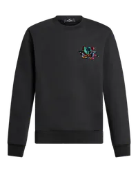 Etro Sweatshirt Mit Pegaso, Herren, Navyblau Navyblau