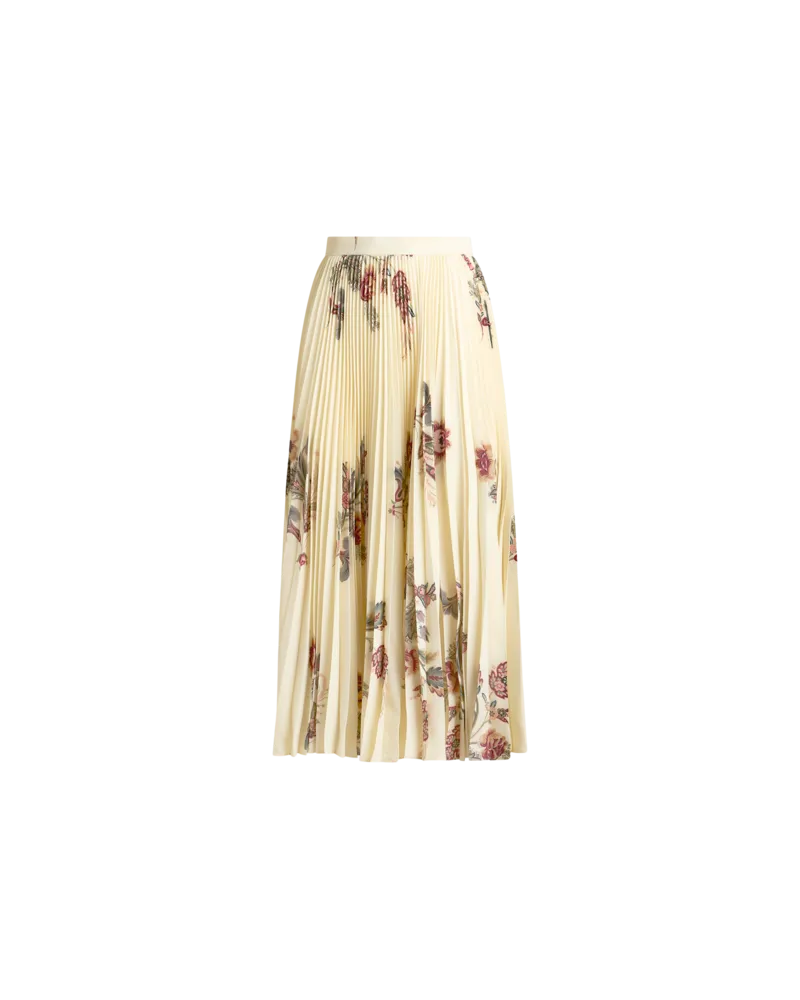 Etro Plisseerock Aus Sable‘ Mit Print, Damen, Beige, Größe Beige