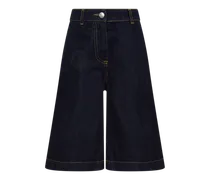Lange Bermudas Aus Denim, Blau, Größe