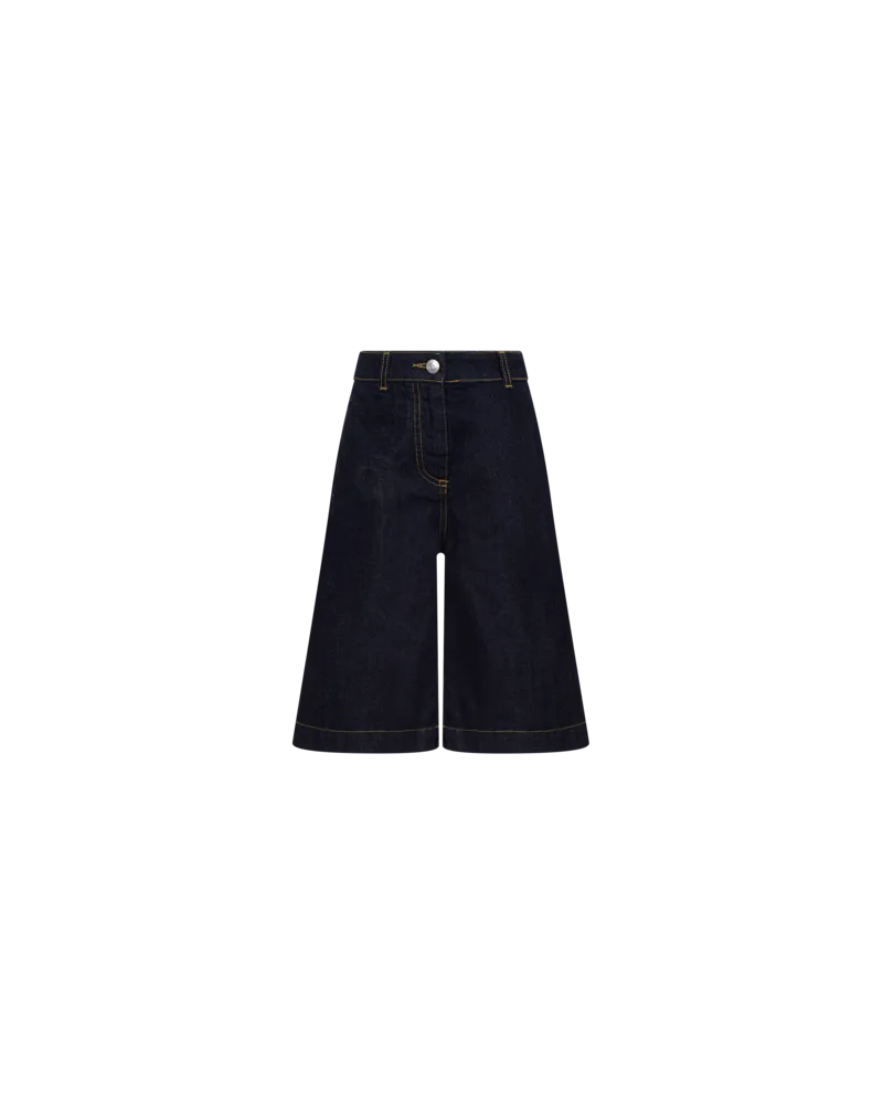 Etro Lange Bermudas Aus Denim, Blau, Größe Blau