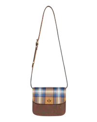 Etro Handtasche  Essential Klein Mit Schottenkaro, Beige Beige