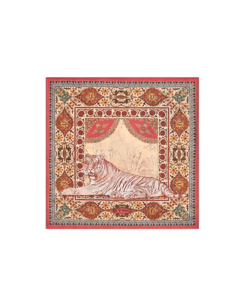 Etro Doubleface-einstecktuch, Herren, Rosa Rosa
