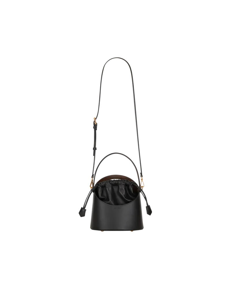 Etro Mittelgross Saturno Tasche, Damen, Schwarz Schwarz
