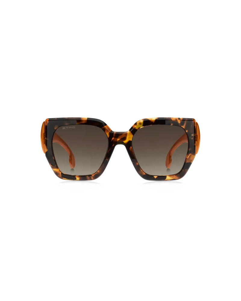 Etro Etropaisley-sonnenbrille, Damen, Braun Braun