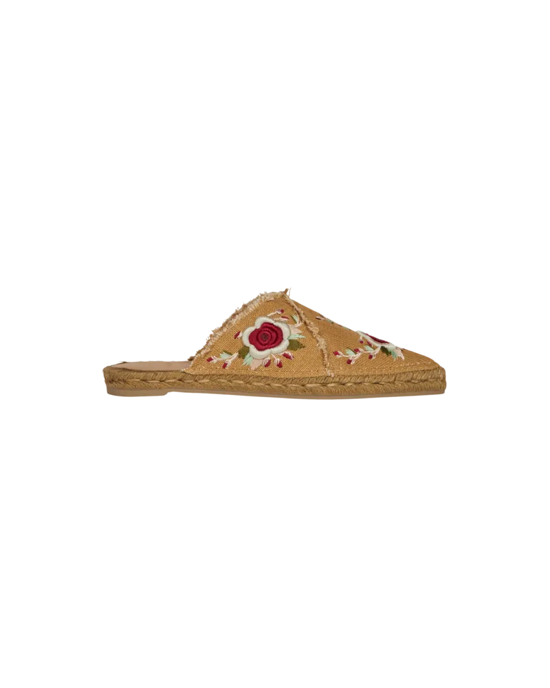 Etro Bestickte Espadrilles-pantolette Etro X Castañer, Damen, Größe 