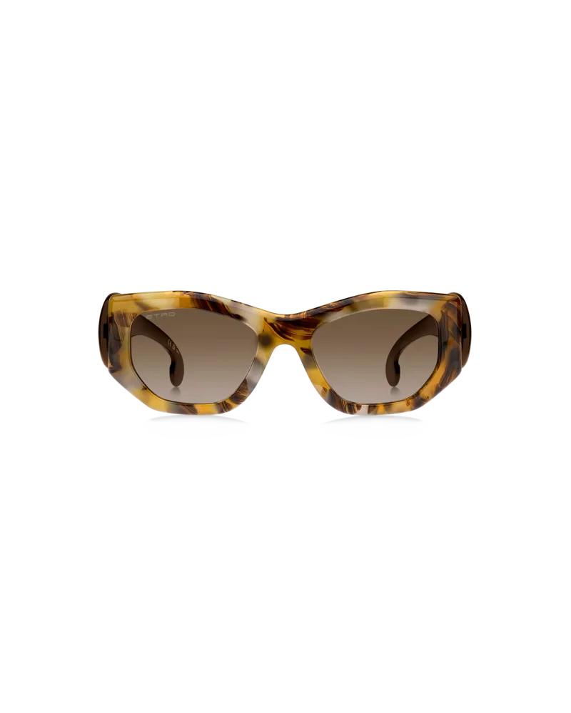 Etro Etropaisley-sonnenbrille, Damen, Braun Braun